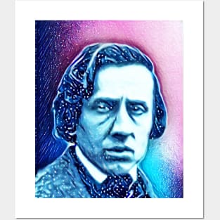 Frédéric Chopin Snow Portrait | Frédéric Chopin Artwork 13 Posters and Art